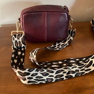 Burgundy Purse from the Sak